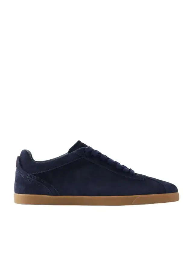 Kiton Logo-Embroidered Suede Sneakers - Men