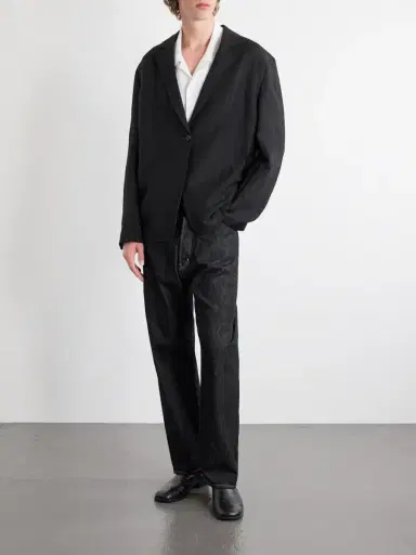 Studio Nicholson Denison Linen and Wool-Blend Suit Jacket - Men | Thumbnail 2 Studio Nicholson Denison Linen and Wool-Blend Suit Jacket - Men | Thumbnail 2