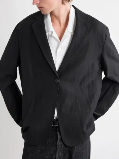 Studio Nicholson Denison Linen and Wool-Blend Suit Jacket - Men | Thumbnail 5 Studio Nicholson Denison Linen and Wool-Blend Suit Jacket - Men | Thumbnail 5