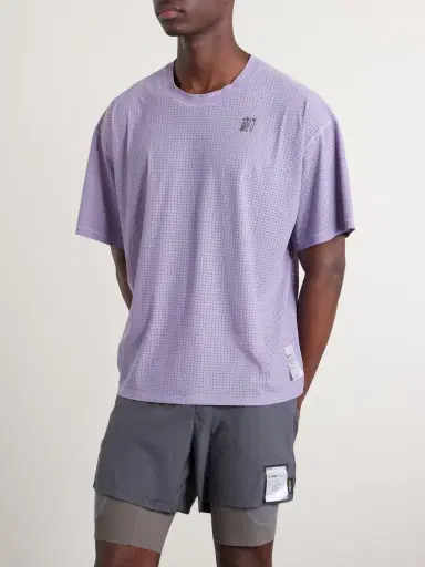 Satisfy Embellished Space-O™ Mesh T-shirt - Men | Thumbnail 3 Satisfy Embellished Space-O™ Mesh T-shirt - Men | Thumbnail 3
