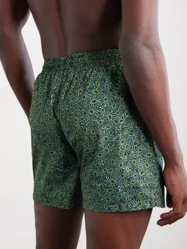 Dries Van Noten Phibbs Straight-Leg Mid-Length Printed Swim Shorts - Men | Thumbnail 3