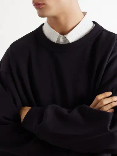 Dries Van Noten Hax Oversized Cotton Sweatshirt - Men | Thumbnail 5