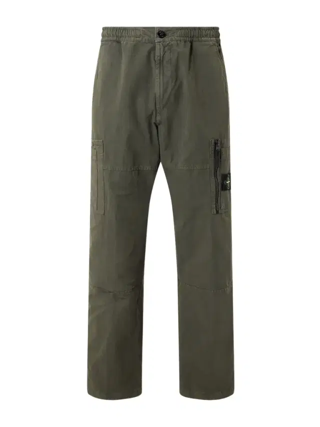 Stone Island Wide-Leg Cotton-Ripstop Cargo Trousers - Men