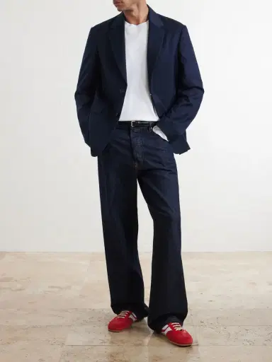 Dries Van Noten Billys Cotton and Wool-Blend Canvas Blazer - Men | Thumbnail 2
