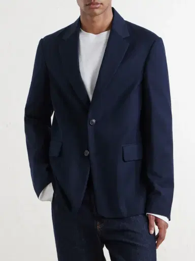 Dries Van Noten Billys Cotton and Wool-Blend Canvas Blazer - Men | Thumbnail 3