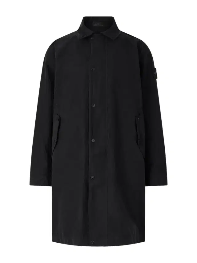 STONE ISLAND GHOST David Tech-Canvas Coat - Men STONE ISLAND GHOST David Tech-Canvas Coat - Men