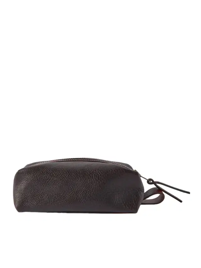 Bleu de Chauffe Zazou Full-Grain Leather Wash Bag - Men