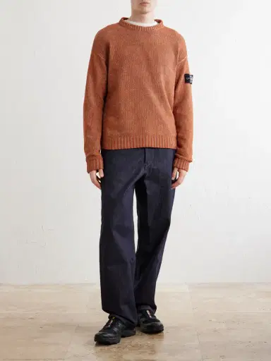 Stone Island Cotton-Chenille Mock-Neck Sweater - Men | Thumbnail 2