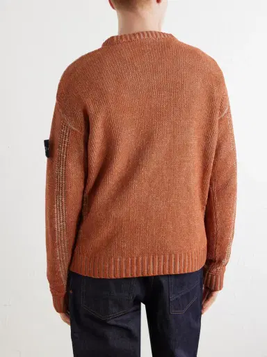 Stone Island Cotton-Chenille Mock-Neck Sweater - Men | Thumbnail 4