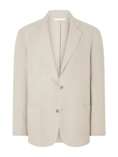 De Bonne Facture Writer's Unstructured Linen Suit Jacket - Men | Thumbnail 1 De Bonne Facture Writer's Unstructured Linen Suit Jacket - Men | Thumbnail 1