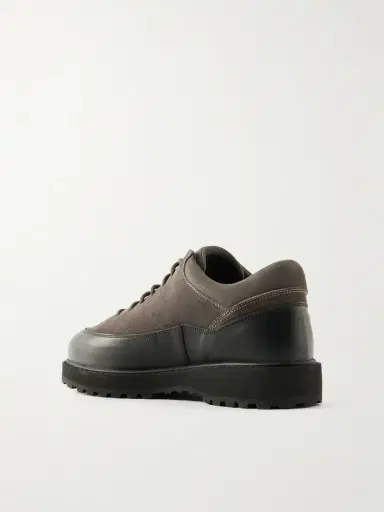 Diemme Cornaro Gala Leather-Trimmed Suede Hiking Boots - Men | Thumbnail 4