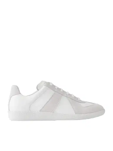 Maison Margiela Replica Leather and Suede Sneakers - Men | Thumbnail 1