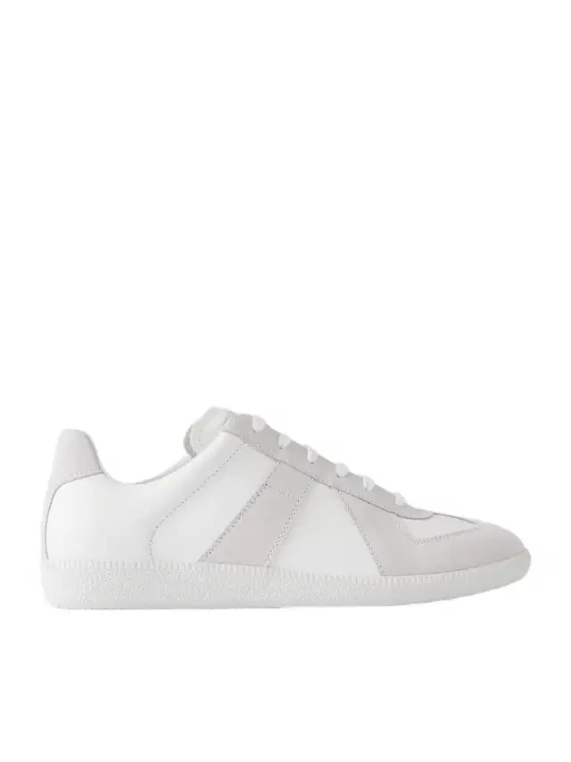 Maison Margiela Replica Leather and Suede Sneakers - Men