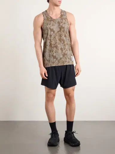 Satisfy Embellished Logo-Appliquéd Space-O™ Mesh Tank Top - Men | Thumbnail 2