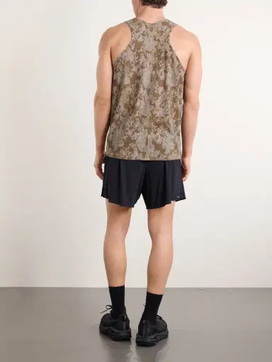 Satisfy Embellished Logo-Appliquéd Space-O™ Mesh Tank Top - Men | Thumbnail 4