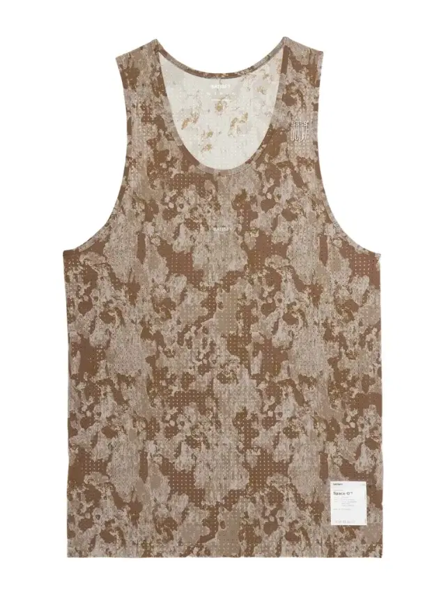 Satisfy Embellished Logo-Appliquéd Space-O™ Mesh Tank Top - Men