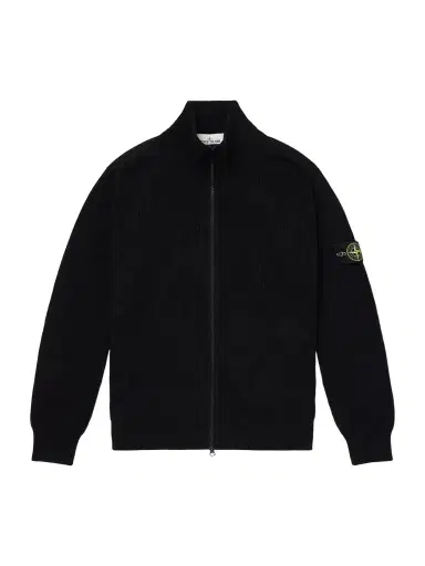 Stone Island Ribbed Cotton Zip-Up Sweater - Men | Thumbnail 1 Stone Island Ribbed Cotton Zip-Up Sweater - Men | Thumbnail 1