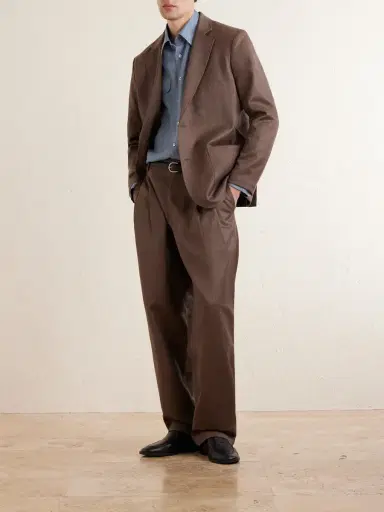 De Bonne Facture Writers Wool and Cotton-Blend Suit Jacket - Men | Thumbnail 2 De Bonne Facture Writers Wool and Cotton-Blend Suit Jacket - Men | Thumbnail 2