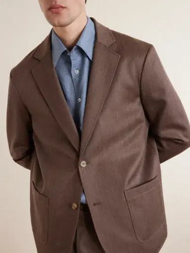 De Bonne Facture Writers Wool and Cotton-Blend Suit Jacket - Men | Thumbnail 5 De Bonne Facture Writers Wool and Cotton-Blend Suit Jacket - Men | Thumbnail 5