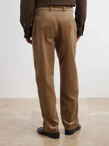 De Bonne Facture Straight-Leg Cotton-Corduroy Suit Trousers - Men | Thumbnail 4