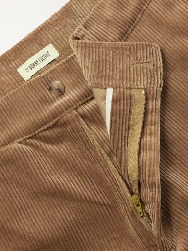 De Bonne Facture Straight-Leg Cotton-Corduroy Suit Trousers - Men | Thumbnail 6