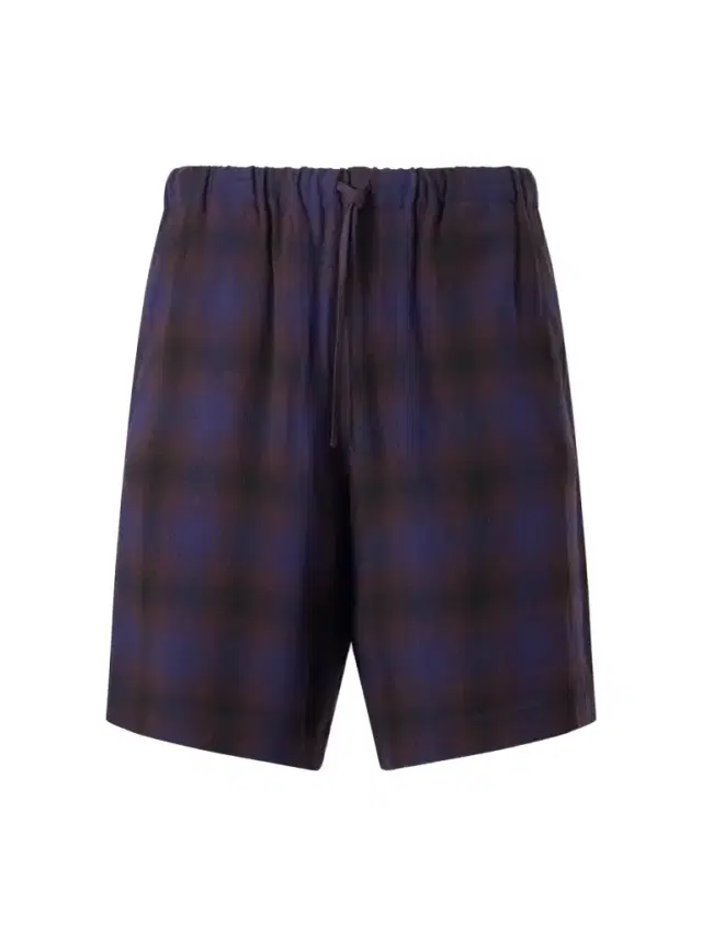 Dries Van Noten Wide-Leg Checked Twill Shorts - Men