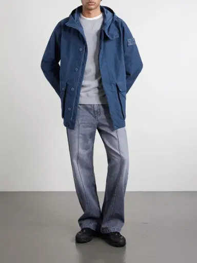 Stone Island STONE ISLAND GHOST David Garment-Dyed Canvas Hooded Parka - Men | Thumbnail 2 Stone Island STONE ISLAND GHOST David Garment-Dyed Canvas Hooded Parka - Men | Thumbnail 2