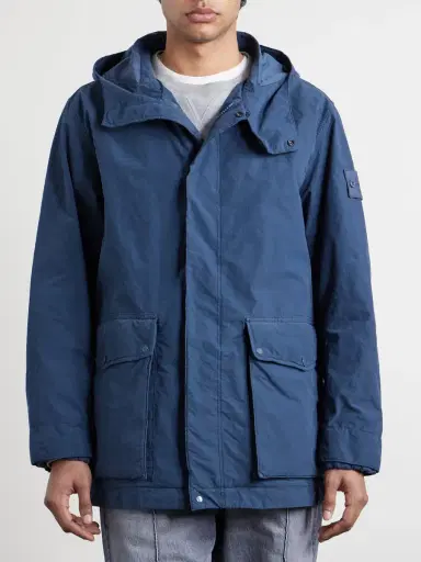 Stone Island STONE ISLAND GHOST David Garment-Dyed Canvas Hooded Parka - Men | Thumbnail 3 Stone Island STONE ISLAND GHOST David Garment-Dyed Canvas Hooded Parka - Men | Thumbnail 3