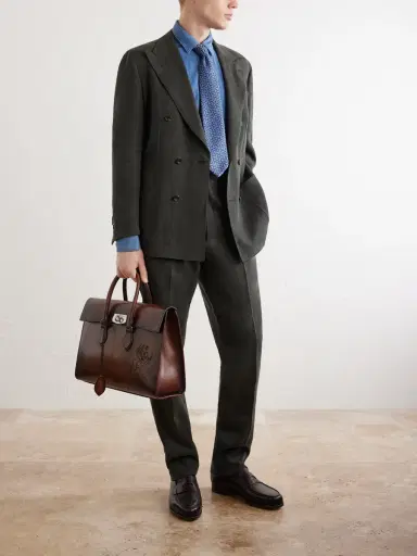 Berluti E'Mio Venezia Leather Briefcase - Men | Thumbnail 2 Berluti E'Mio Venezia Leather Briefcase - Men | Thumbnail 2