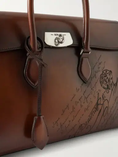 Berluti E'Mio Venezia Leather Briefcase - Men | Thumbnail 5 Berluti E'Mio Venezia Leather Briefcase - Men | Thumbnail 5