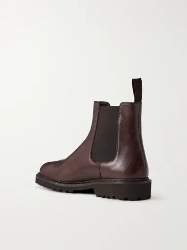 Common Projects Leather Chelsea Boots - Men | Thumbnail 4
