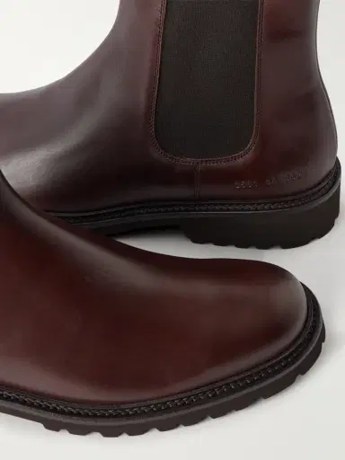 Common Projects Leather Chelsea Boots - Men | Thumbnail 5