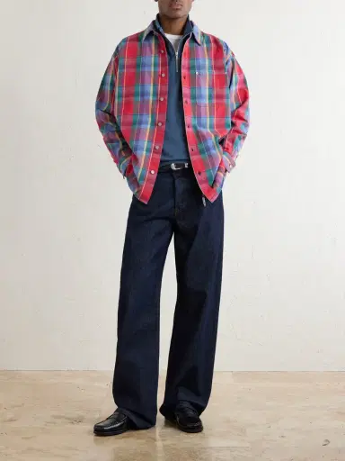 Aimé Leon Dore Checked Cotton-Twill Shirt - Men | Thumbnail 2