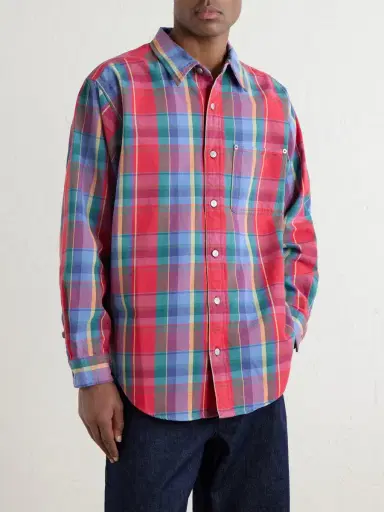 Aimé Leon Dore Checked Cotton-Twill Shirt - Men | Thumbnail 3