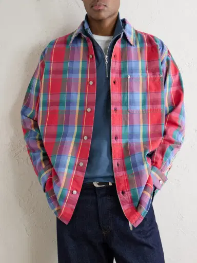 Aimé Leon Dore Checked Cotton-Twill Shirt - Men | Thumbnail 5