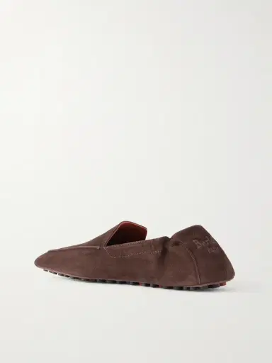 Berluti Far Niente Suede Driving Shoes - Men | Thumbnail 3