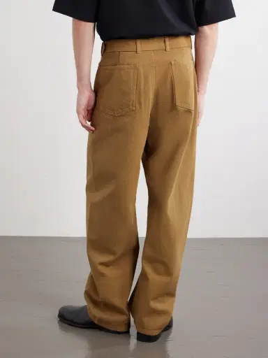 Lemaire Straight-Leg Cotton-Twill Trousers - Men | Thumbnail 4 Lemaire Straight-Leg Cotton-Twill Trousers - Men | Thumbnail 4