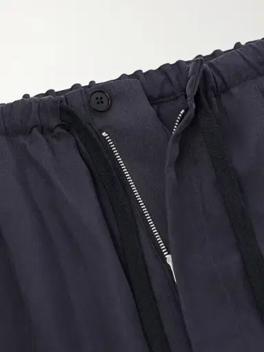 Kaptain Sunshine Straight-Leg Silk-Gabardine Drawstring Trousers - Men | Thumbnail 6 Kaptain Sunshine Straight-Leg Silk-Gabardine Drawstring Trousers - Men | Thumbnail 6