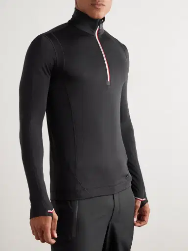 Moncler Grenoble Polartec® Power Grid™ Half-Zip Base Layer - Men | Thumbnail 4 Moncler Grenoble Polartec® Power Grid™ Half-Zip Base Layer - Men | Thumbnail 4