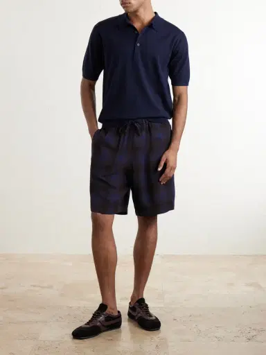 Dries Van Noten Murice Merino Wool Polo Shirt - Men | Thumbnail 2