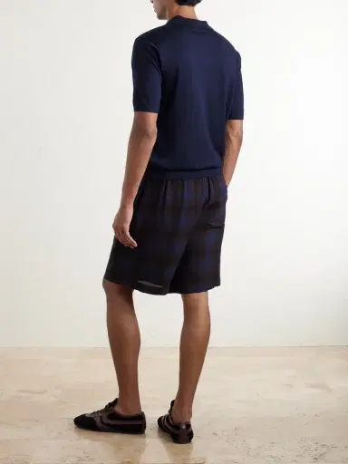 Dries Van Noten Murice Merino Wool Polo Shirt - Men | Thumbnail 4