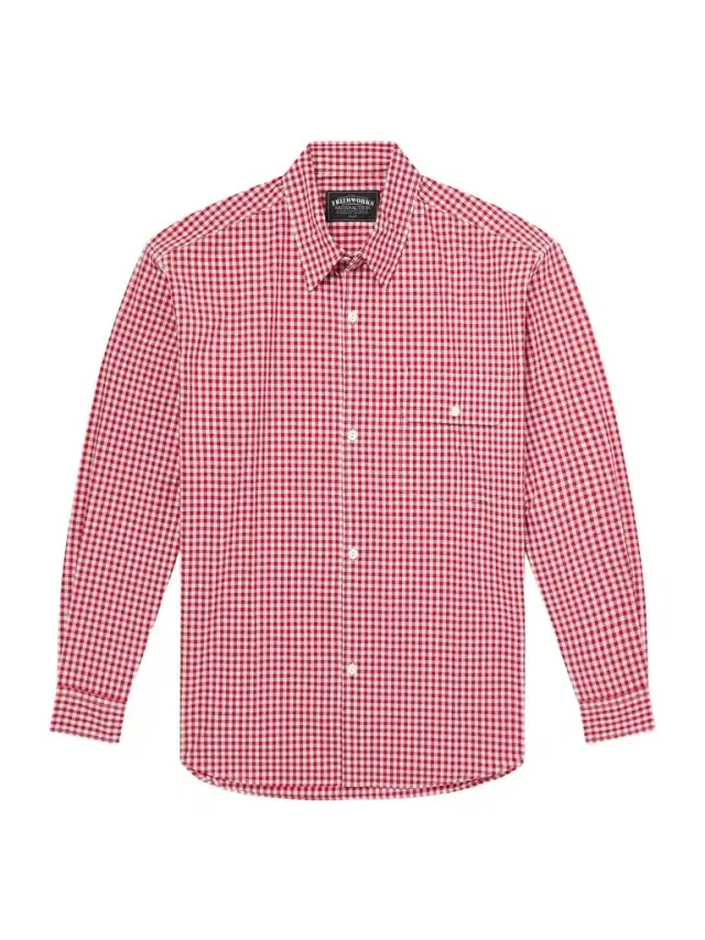 FrizmWORKS Ease Gingham Cotton Shirt - Men