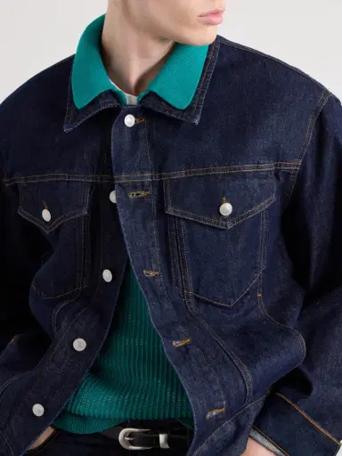 Aimé Leon Dore Open-Collar Open-Knit Cotton Polo Shirt - Men | Thumbnail 5