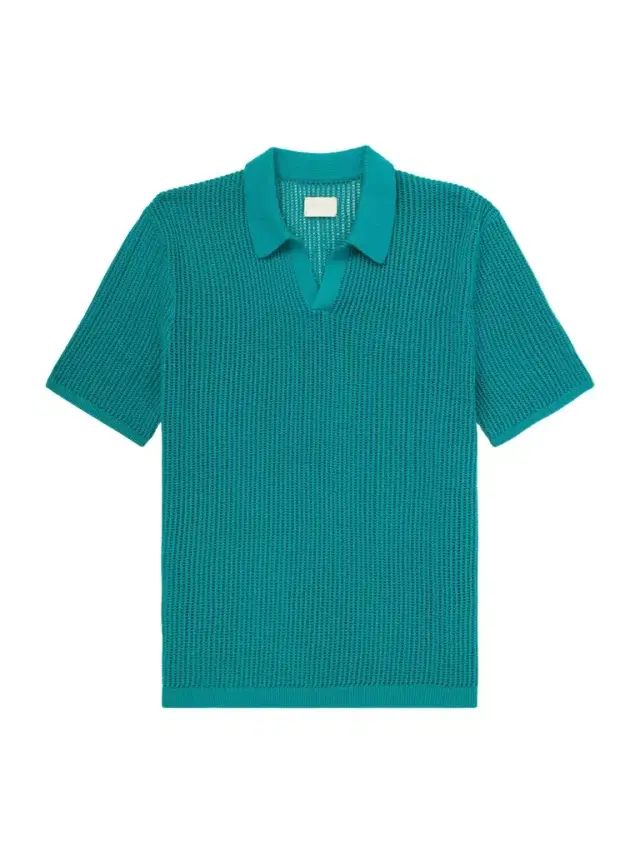 Aimé Leon Dore Open-Collar Open-Knit Cotton Polo Shirt - Men