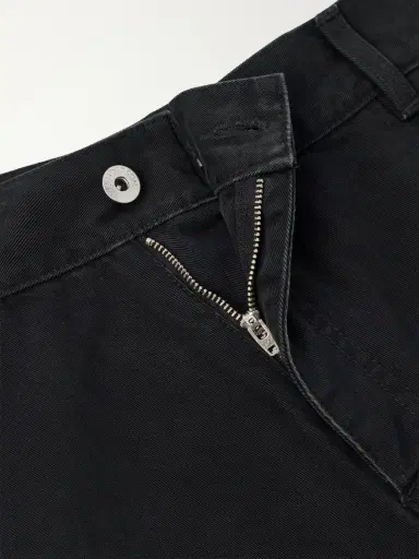 JW Anderson Twisted Wide-Leg Cotton-Twill Cargo Shorts - Men | Thumbnail 6
