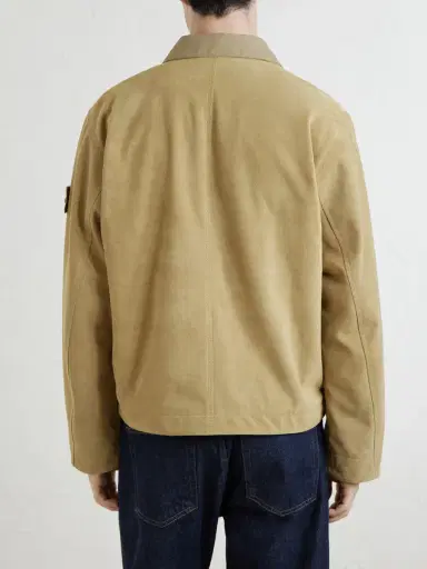 Stone Island STONE ISLAND GHOST Split-Leather Jacket - Men | Thumbnail 4 Stone Island STONE ISLAND GHOST Split-Leather Jacket - Men | Thumbnail 4