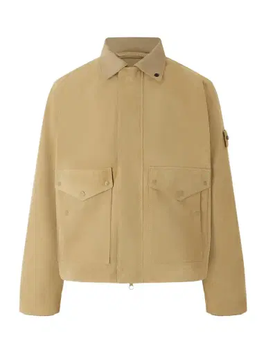 Stone Island STONE ISLAND GHOST Split-Leather Jacket - Men | Thumbnail 1 Stone Island STONE ISLAND GHOST Split-Leather Jacket - Men | Thumbnail 1