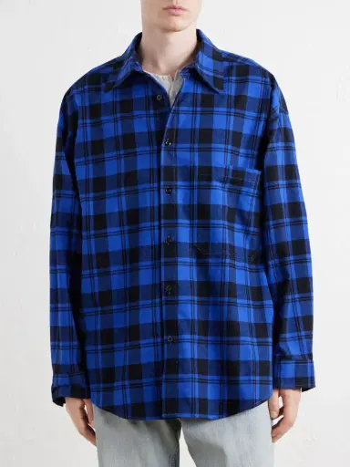 AGOLDE Stanhope Checked Cotton-Flannel Shirt - Men | Thumbnail 3 AGOLDE Stanhope Checked Cotton-Flannel Shirt - Men | Thumbnail 3