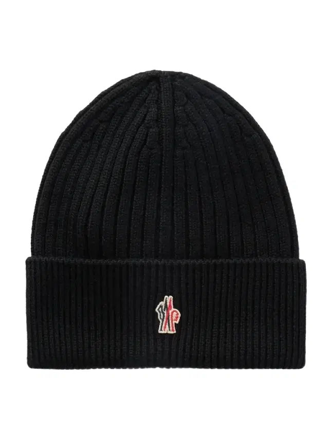 Moncler Grenoble Logo-Appliquéd Ribbed Virgin Wool Beanie - Men
