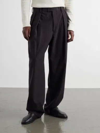 Kaptain Sunshine Straight-Leg Pleated Wool Trousers - Men | Thumbnail 3 Kaptain Sunshine Straight-Leg Pleated Wool Trousers - Men | Thumbnail 3